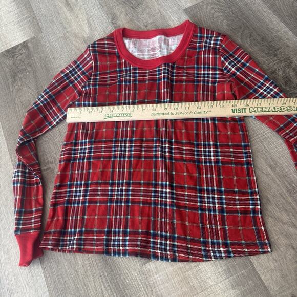 Wondershop PJ Pajama Long Sleeve Shirt size XS extra small - Red/Plaid - NEW - Picture 6 of 8